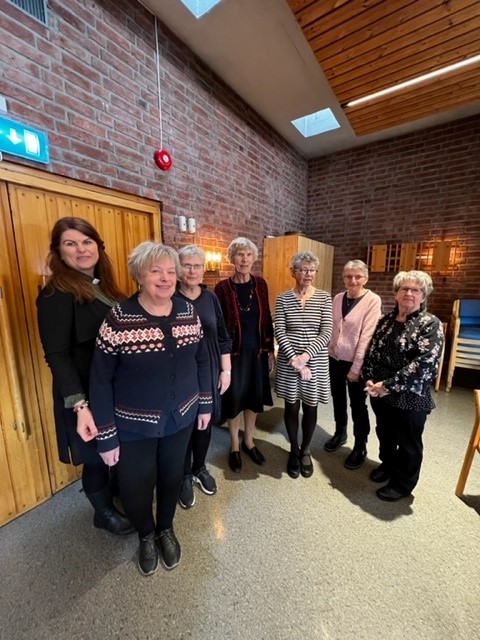 Arrangementskomité 60/90 treffet. 